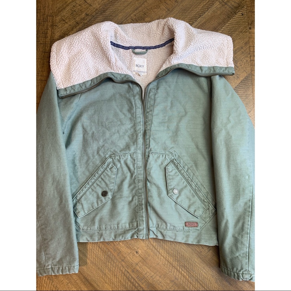 Roxy Sherpa Lined Jacket